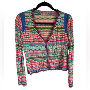 Aldo Martins Chevron Colorful Sweater, size 6